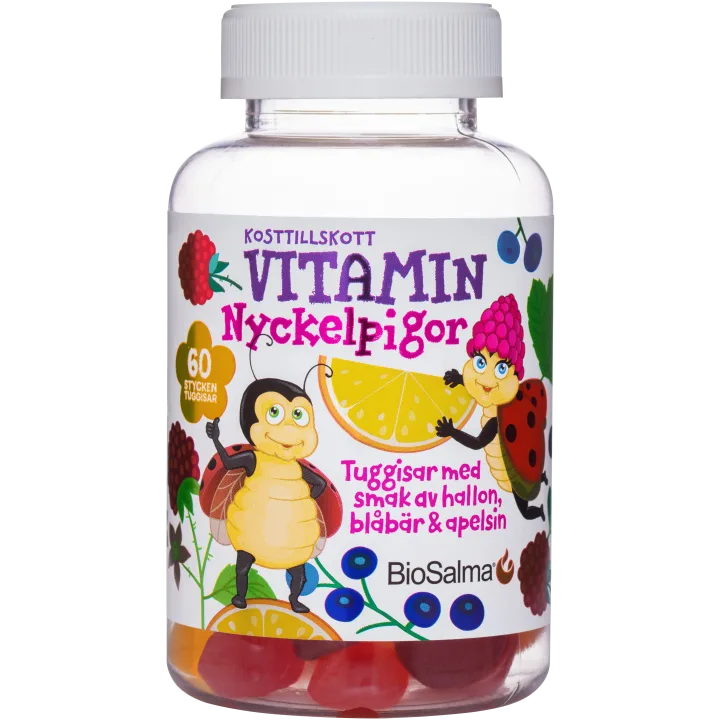 BioSalma Nyckelpiga Multivitamin 60 st BioSalma