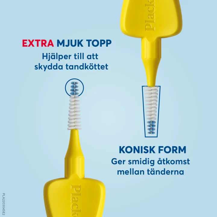 Plackers Gentle Brush 0,7 mm 6st Plackers