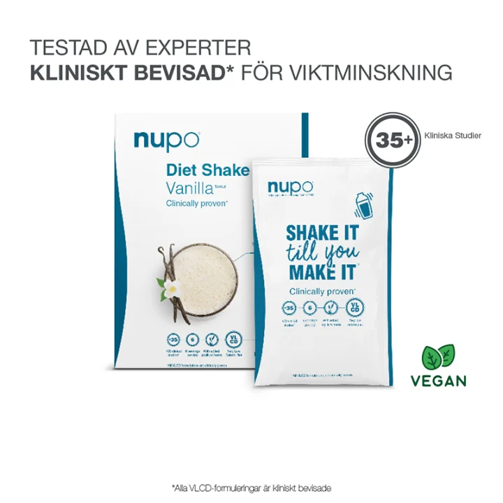 Nupo Diet Shake Vanilla 10 portioner Nupo
