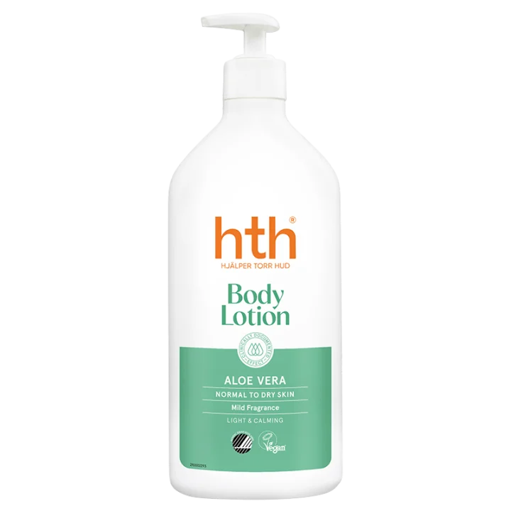 HTH Aloe Vera Body Lotion Milt parfymerad 400 ml Hth