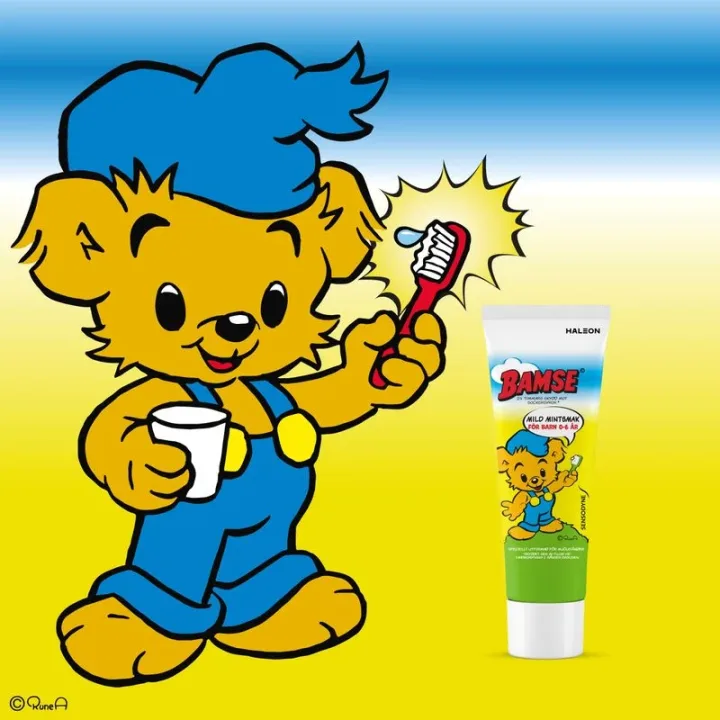 Sensodyne Bamse Tandkräm 0-6 år 75 ml Sensodyne, Bamse