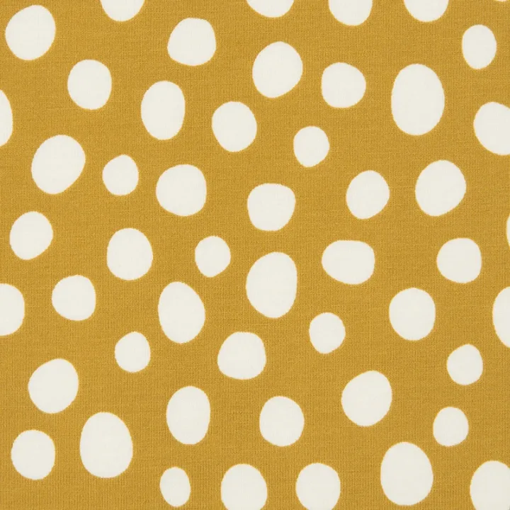 Coracor Bärsjal Abstract Dot Mustard Coracor
