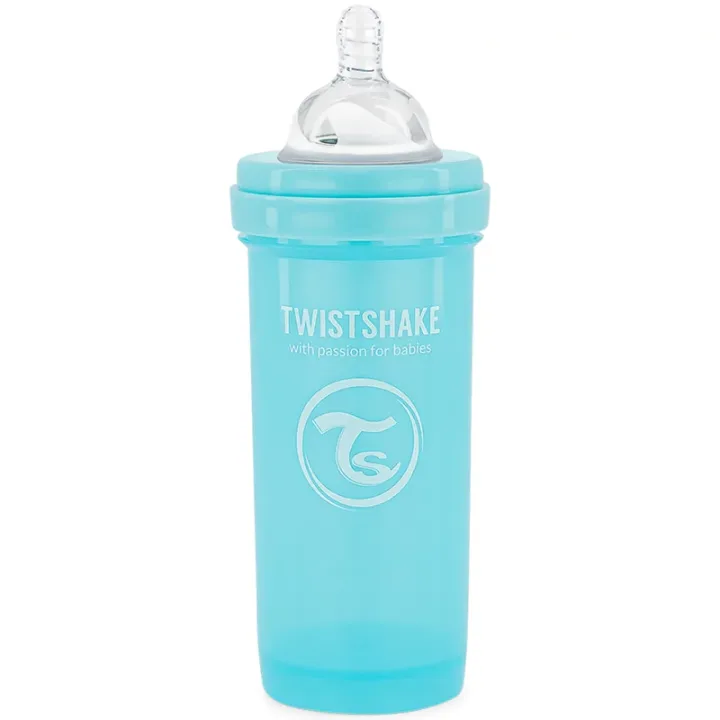 Twistshake Anti-Colic nappflaska 260 ml Pastell Blå Twistshake