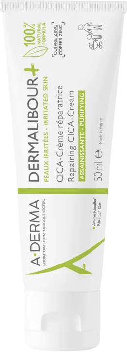 A-Derma Dermalibour+ Repairing Cica Cream 50 ml A-Derma