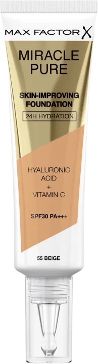 Max Factor Miracle Pure Foundation 55 Beige Max Factor