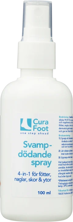 CuraFoot Svampdödande Spray 100 ml Curafoot