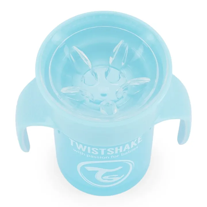 Twistshake 360 Cup 6+ mån Pastel Blue Twistshake