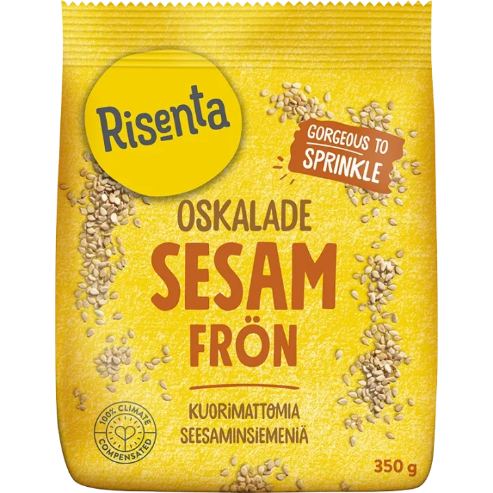 Risenta Sesamfrön Oskalade 350 g Risenta
