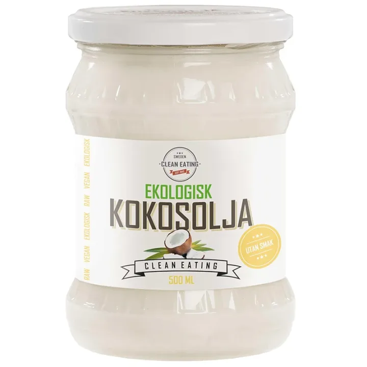 Clean Eating Kokosolja utan smak 500 ml Clean Eating