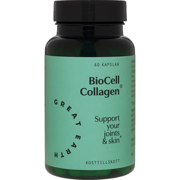 Great Earth Biocell Collagen 60 kapslar Great Earth