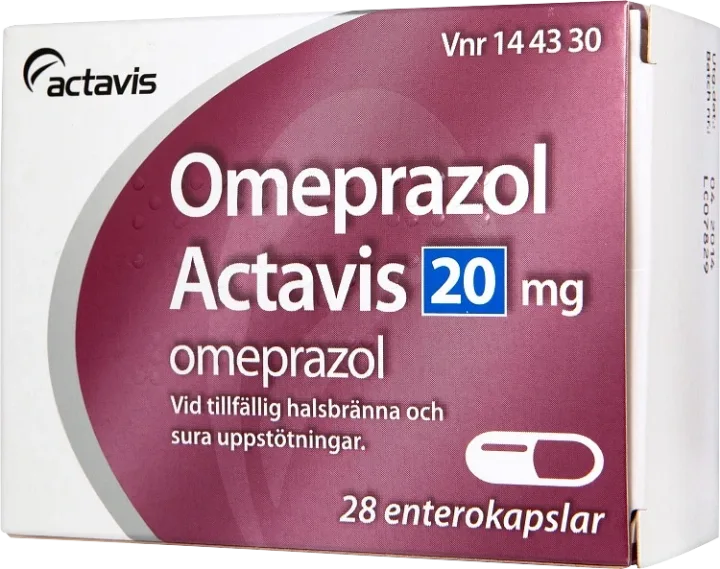 Omeprazol Actavis kapsel 20 mg 28 st Actavis