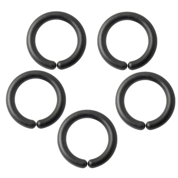 AddBaby Barnvagnsringar 5-pack Svart AddBaby