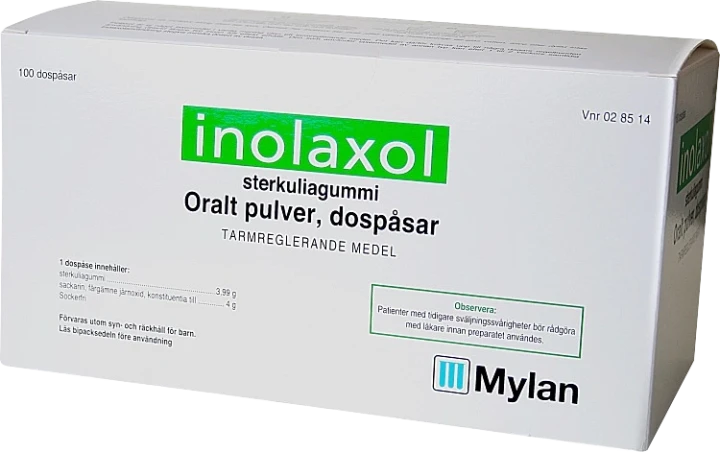 Inolaxol oralt pulver dospåse 100 st Inolaxol