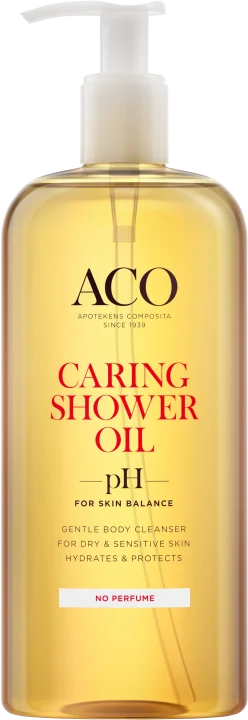 ACO Caring Shower Oil oparfymerad 400 ml ACO
