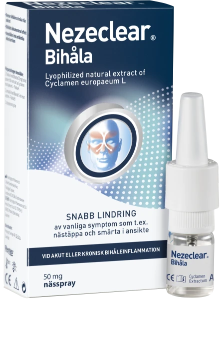 Nezeclear Nässpray Bihåla 0,05 g Nezeclear
