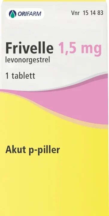 Frivelle tablett 1,5 mg, 1 tablett Frivelle