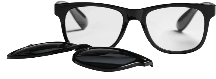 Haga Eyewear Solläsglas Ystad Black 1par +2.5 Haga Optik