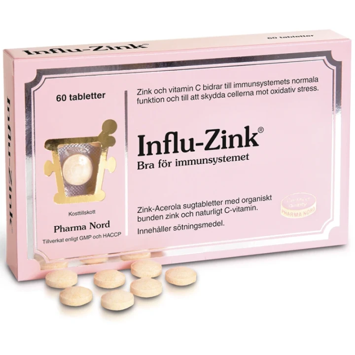 Pharma Nord Influ-Zink 60 st Pharma Nord
