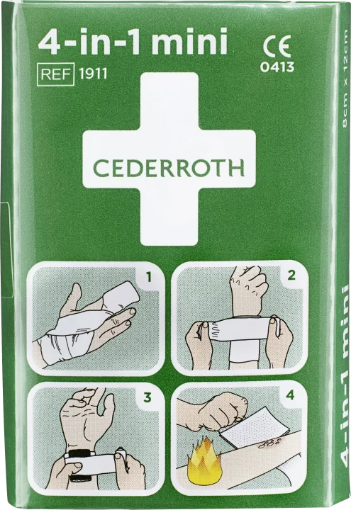 Cederroth första hjälpen 4-in-1 Mini Cederroth