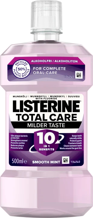 Listerine Total Care Milder Taste Munskölj 500 ml Listerine