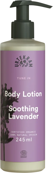 Urtekram Tune In Soothing Lavender Body Lotion 245 ml Urtekram