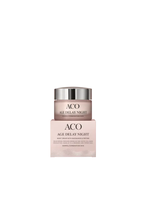 ACO Age Delay Nightcream Normal skin Parf 50ml ACO
