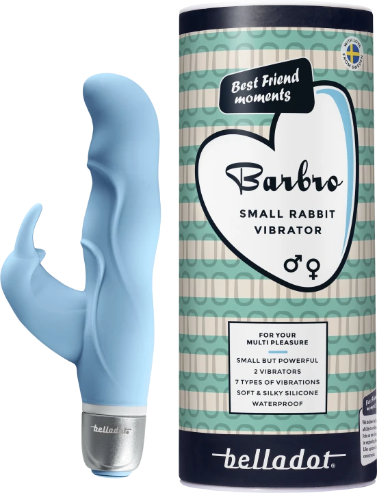 Belladot Barbro liten rabbitvibrator Belladot