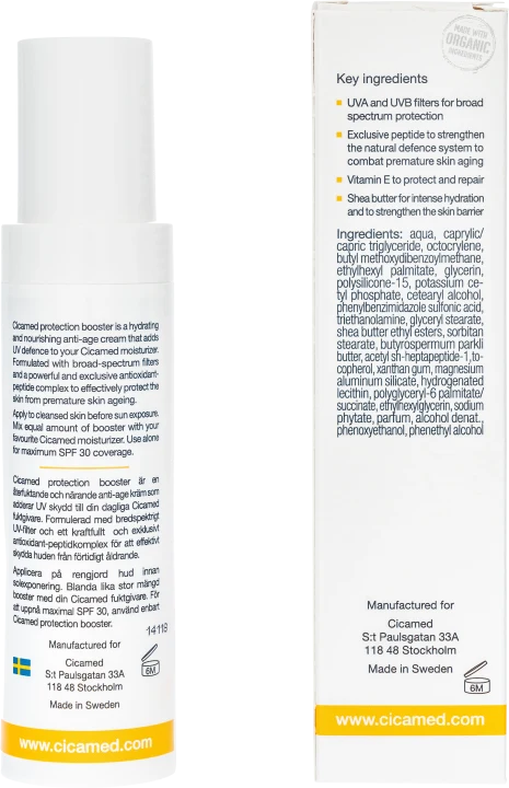 Cicamed Organic Science SPF Protection Booster 50 ml Cicamed