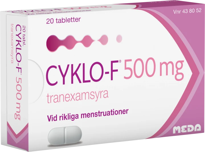 Cyklo-F 500 mg 20 tabletter Cyklo-f
