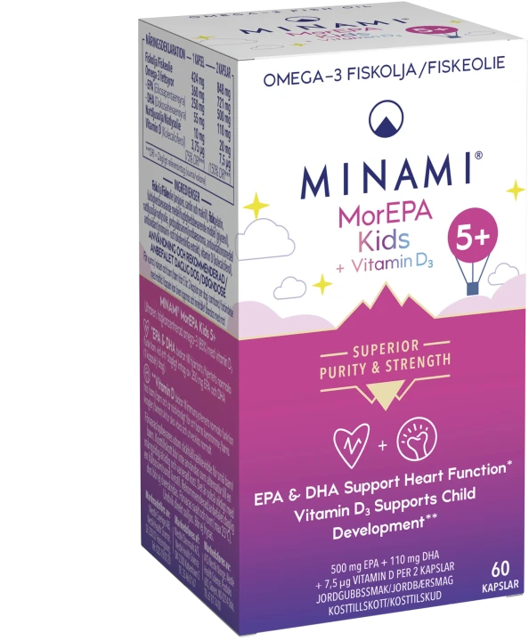 Minami MorEPA Kids Omega-3 85% 60 st MINAMI