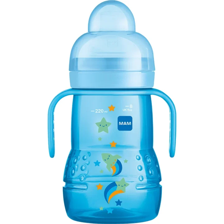 MAM Trainer 4 mån+ 220 ml Blå Mam