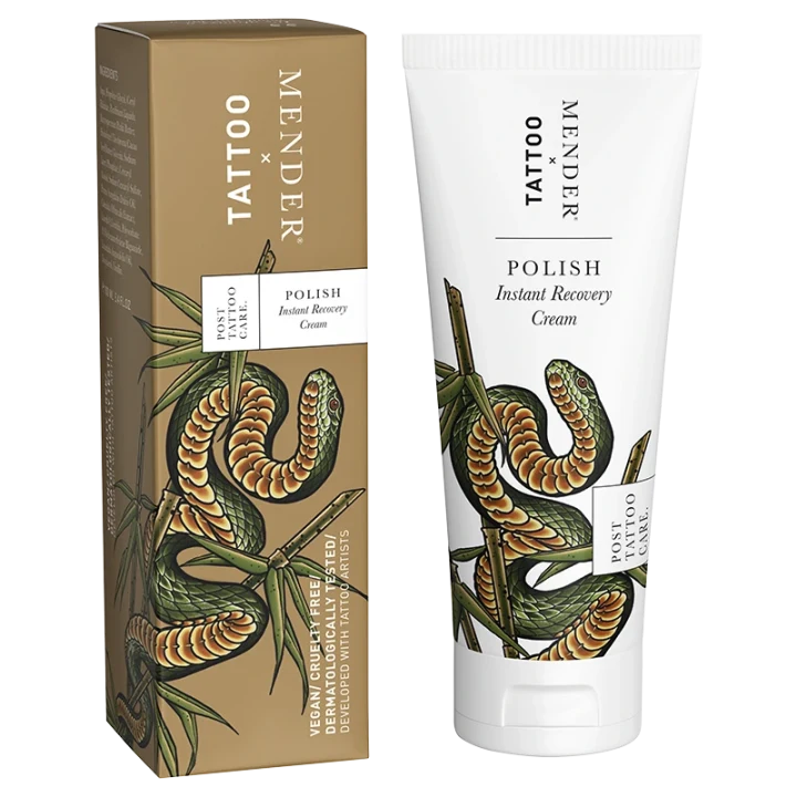 Tattoo Mender Polish: Instant Recovery Cream 100 ml Tattoo Mender