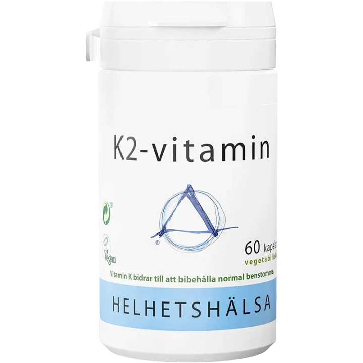 Helhetshälsa K2-vitamin 100 µg 60 kapslar Helhetshälsa