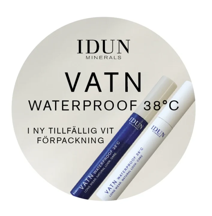 IDUN Minerals Mascara Vatn Waterproof 38°C 10 ml IDUN Minerals