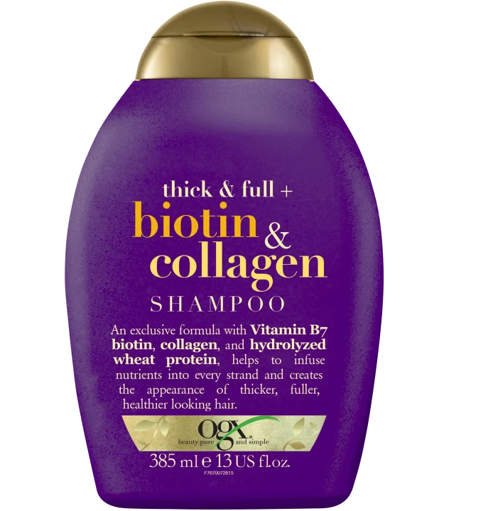 OGX Thick & Full Biotin & Collagen Shampoo 385 ml Ogx