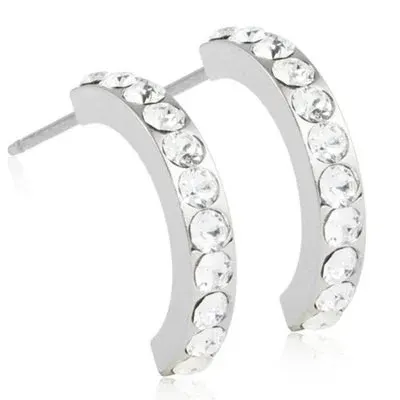 Blomdahl �Örhängen Pendant Brilliance Curved Crystal Blomdahl