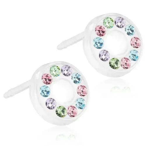 Blomdahl Örhängen Brilliance Puck Hollow Light Fantasy 8 mm Blomdahl