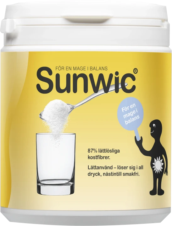 Sunwic För en Mage i Balans kostfiber 200 g Sunwic