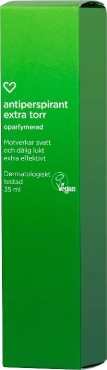 Hjärtats Antiperspirant Extra Torr Oparfymerad 35 ml Hjärtats