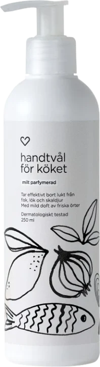 Hjärtats Handtvål för köket Parfymerad 250 ml Hjärtats