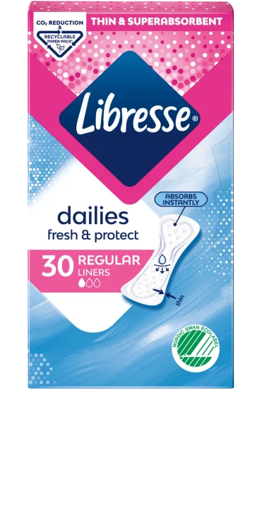 Libresse Dailies Fresh trosskydd normal 30 st Libresse