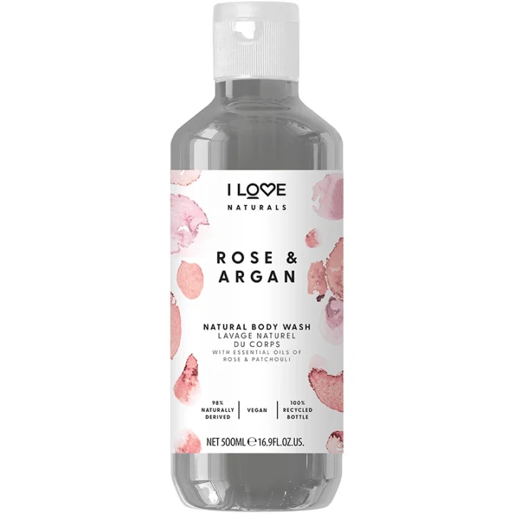 I LOVE Naturals Body Wash Rose & Argan 500 ml I Love...