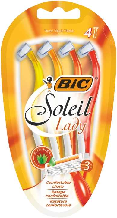 BIC Soleil Lady Rakhyvlar för Kvinnor 4-pack BIC