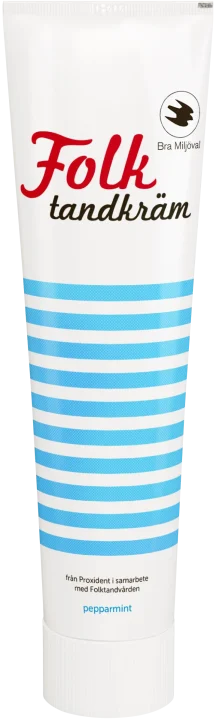Folktandkräm Vuxen Frisk Pepparmint 100 ml Folktandkräm