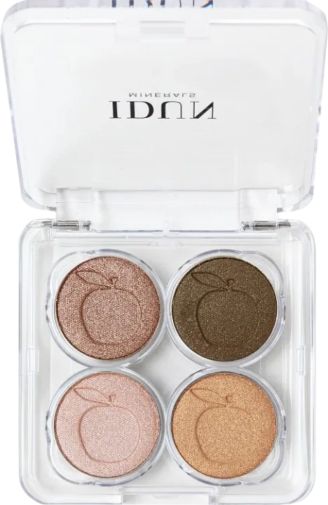 IDUN Minerals Mineral Eyeshadow Palette 4 g Brunkulla IDUN Minerals