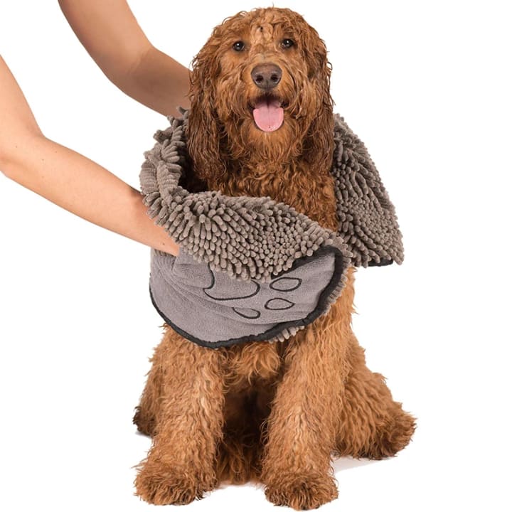 DGS Dirty Dog Shammy Handduk 33x79 cm Grå DGS