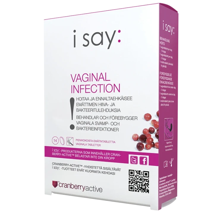 I Say: Vaginal Infektion 7 vaginaltabletter I Say