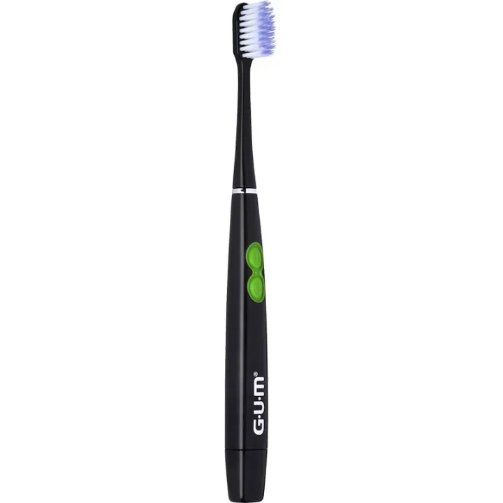 GUM SONIC DAILY Batteritandborste Svart Gum