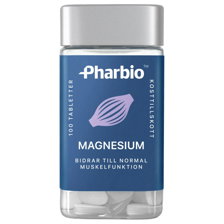 Pharbio Magnesium 250 mg 100 st Pharbio