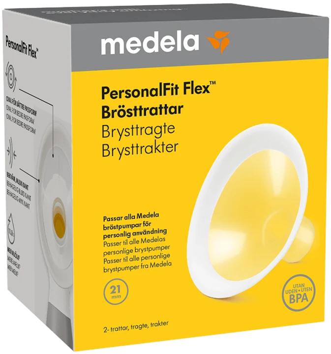 Medela PersonalFit Flex Brösttratt 2-pack 21 mm Medela